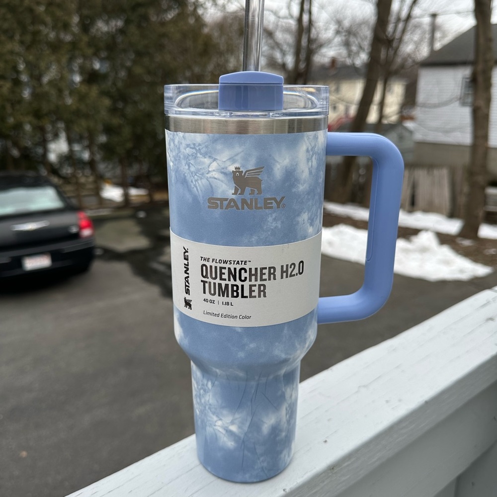 Tie Dye Ocean Stanley Tumbler Quencher SOLD OUT BRAND NEW LIMITED EDITION